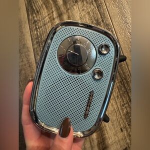 Crosley Light Blue Retro Portable Speaker